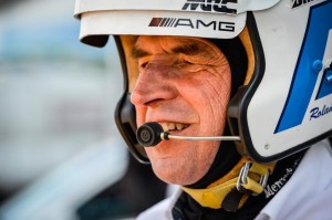 Mercedes-Benz Classic brand ambassador Roland Asch at the Historic Trophy 2014 at the Nürburgring in June 2014.