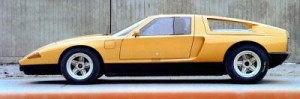 Mercedes-Benz research car C 111-II with four-rotor Wankel enigne, 1970.