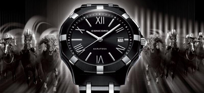 Concord Launches Saratoga Watch in Black PVD 61 Concord 1