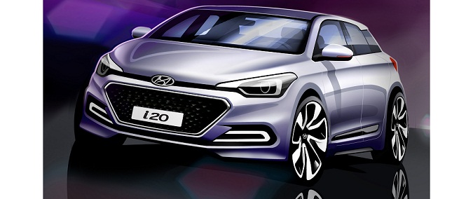 Hyundai Motors Hints at the Style of New Generation i20 61 Latest Hyundai 1