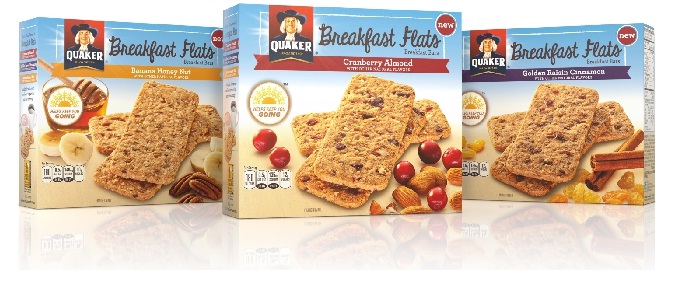 Introducing Spring's New Snacking Accessory: Quaker® Breakfast Flats 61 Quaker 1