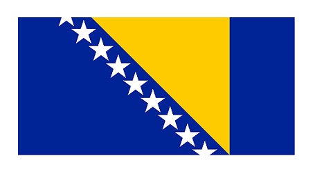List of Holidays In Bosnia and Herzegovina 2017 61 Flag of Bosnia and Herzegovina 1