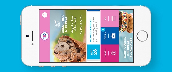 Baskin-Robbins Launches New Mobile App Available for iPhone and Android Users 61 br app home screen 1
