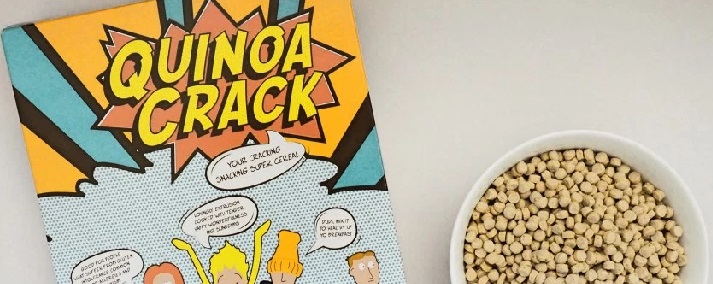 New Wacky 100% Quinoa Gluten Free Cereal Launched in UK 61 QUINOA CRACK1 1