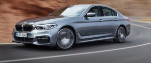 The New BMW 5 Series Sedan.