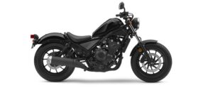 Honda Announces Rebel 300 and Rebel 500