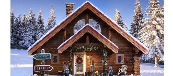 Santa's Home is Now on Zillow 61 Santas Home 1