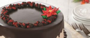 Baskin-Robbins Rings in the Holiday Season with New Ganache Poinsettia Ice Cream Cake and Peppermint & Winter OREO® Cookies Polar Pizza™ Ice Cream Treat