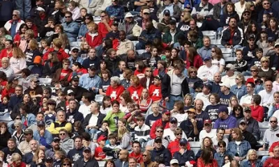 A stadium crowd