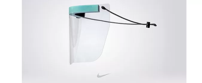 Transforming Nike Air to Help Frontline Healthcare Workers 61 Nike News PPE Face Shield native 1600 1