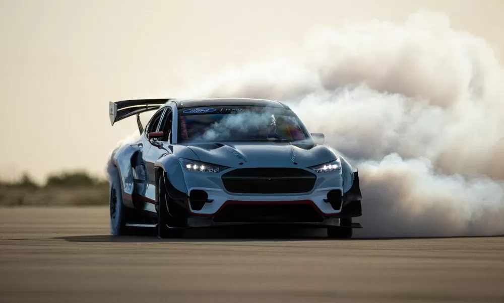 All-Electric Mustang Mach-E 1400 Prototype By Ford Performance And RTR Takes Racing, Drifting To New Levels