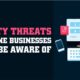 SECURITY THREATS ALL ONLINE BUSINESSES SHOULD BE AWARE OF WITH THEIR SOLUTIONS