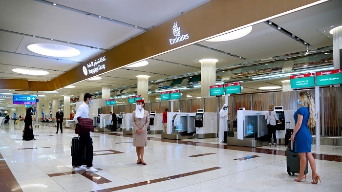 Emirates Self Check-in Kiosks in Dubai