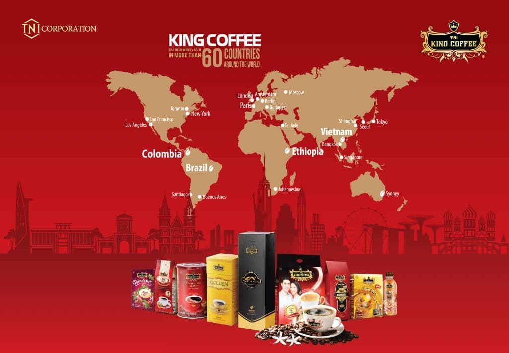  WORLD’S FASTEST COFFEE BRAND: TNI KING COFFEE 