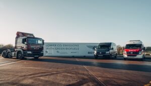 Bentley Switches to Waste-Based Renewable Fuels to Drive Greener In-House Logistics in Crewe