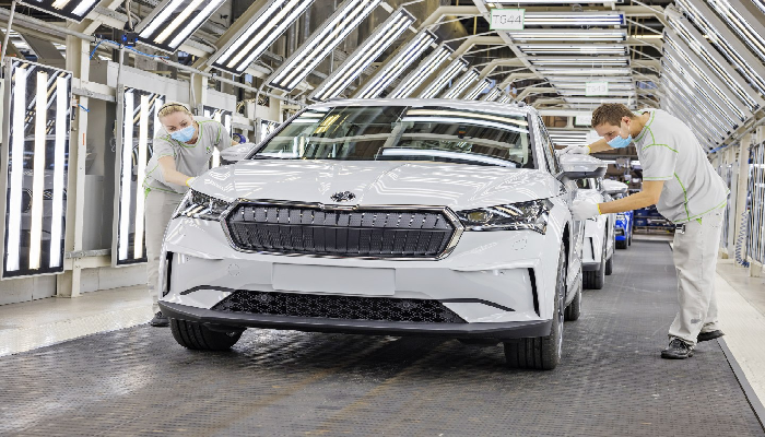 ŠKODA AUTO Launches Series Production of the ENYAQ iV at its Main Plant in  Mladá Boleslav - Global Brands Magazine