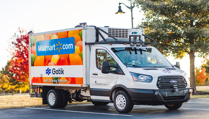 Walmart vehicle