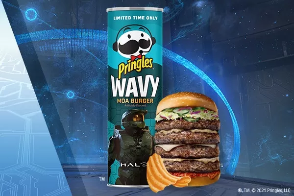Attention Halo-Verse: Pringles® Launches New Limited-Edition Wavy 'Moa Burger'