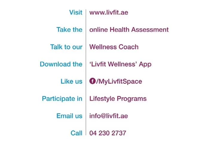 LivFit- A Comprehensive Wellness Programme by Oman Insurance Company