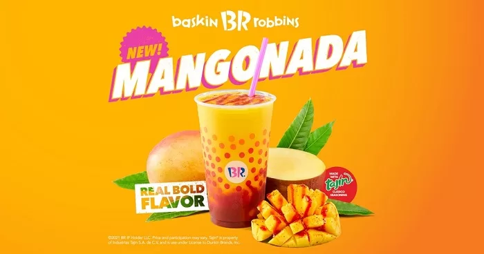 Baskin-Robbins Delivers Real Bold Flavor with New Sweet and Savory Mangonada