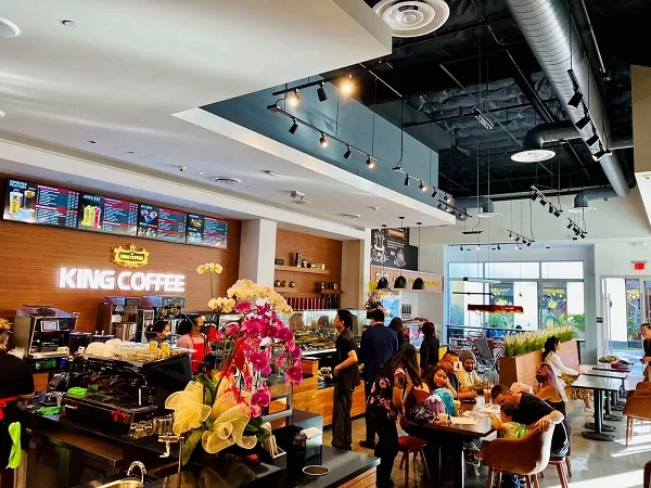 Fastest Growing Coffee Brand From Vietnam, TNI King Coffee Opens Its First Coffee-chain Store in the United States.