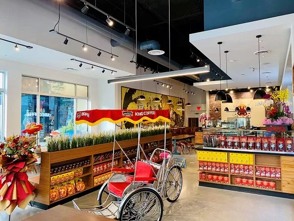 Fastest Growing Coffee Brand From Vietnam, TNI King Coffee Opens Its First Coffee-chain Store in the United States