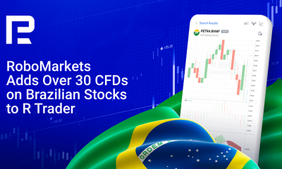 RoboMarkets adds over 30 CFDs on Brazilian stocks to R Trader