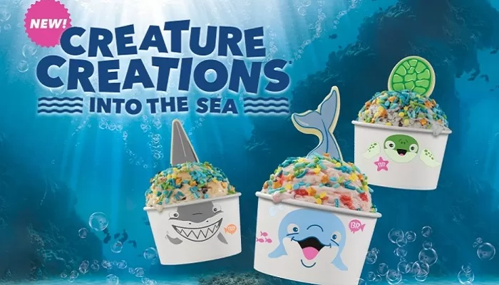 Baskin-Robbins’ New Creature Creations® Are the Perfect Scoop of Summer and Sea-Inspired Fun