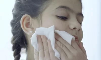 Facewash with tissue