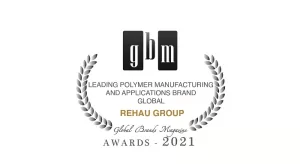 REHAU Group wins a global award at the 9th Global Brands Magazine Awards