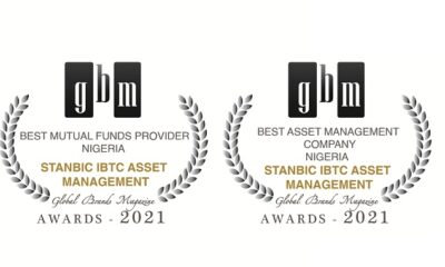 Stanbic IBTC Asset Management wins two International Awards at the ninth edition of Global Brands Magazine Awards