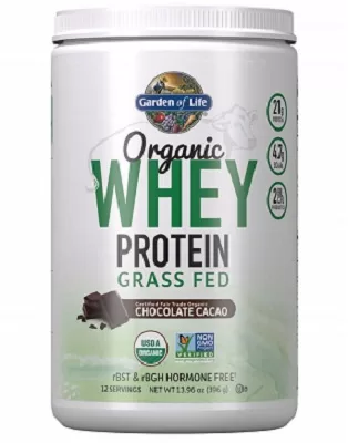 Garden of Life Organic Whey Protein Powder