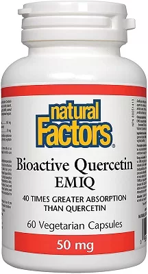 Natural Factors Bioactive Quercetin EMIQ