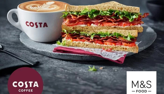 Great coffee and great food comes together as Costa Coffee reveals delicious M&S food range 61 Costa Coffee & M&S Foods