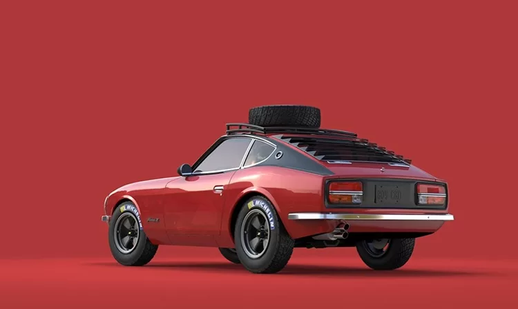 Sung Kang's DocZ Safari Rally-inspired 240Z