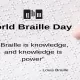 World Braille Day