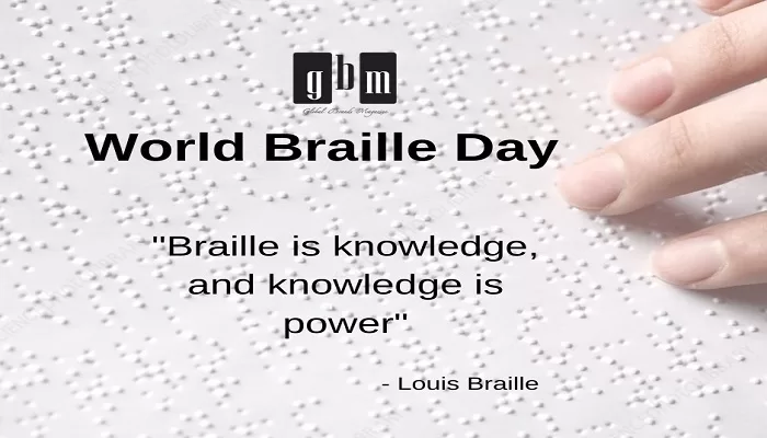 World Braille Day - What is it all about? 63 World Braille Day