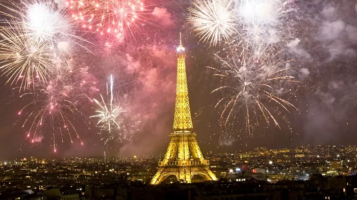 Celebrating New Year's Eve in Paris