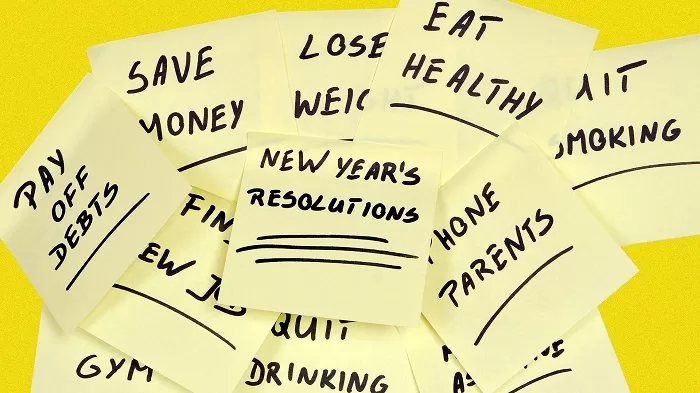 New Year's resolutions