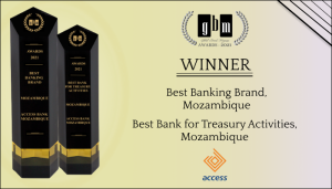 Access Bank Mozambique wins an International Award at the 9th edition of Global Brands Magazine Awards