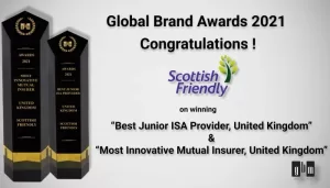 Scottish Friendly wins an International Award at the 9th edition of Global Brands Magazine Awards