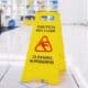 wet floor sign