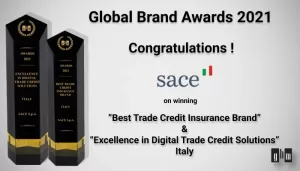 SACE wins big at the 9th edition of Global Brands Magazine Awards