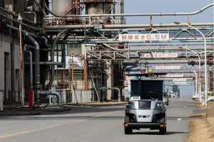 Yamaha Motor Starts Trial Introduction of eve auto EV-Based Automated Transport Service — Providing automated transport at Prime Polymer’s Anesaki Works factory