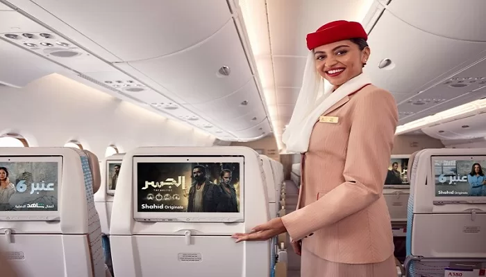 Emirates Brings Premium Content From MBC GROUP’s Shahid Exclusively Onboard Ice 61 Emirates