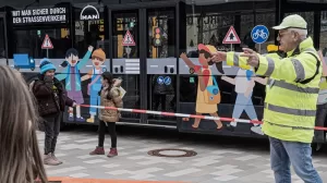 Safe Way To School: Blind Spot The Focus of MAN’s Road Safety Campaign with 2,000 Children