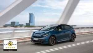 CUPRA Born, The Brand’s First 100% Electric Model, Achieves 5-Star Euro NCAP Safety Rating