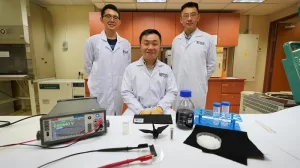 NUS Researchers Invent Self-Charging, Ultra-Thin Device That Generates Electricity from Air Moisture