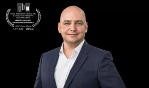 Markus Henne is Redefining Automotive Luxury in Mainland China at the 10th Edition of the Global Brand Awards
