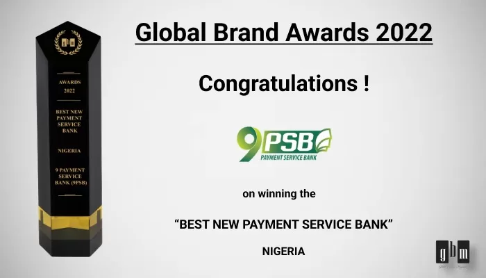 9PSB wins an award at the 10th edition of Global Brands Magazine Awards 61 9PSB